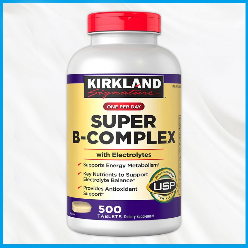 (Exp.03/2028)Kirkland Super B Complex 500 เม็ด