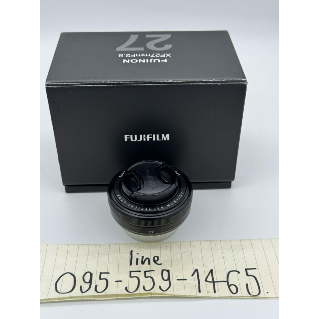 เลนส์ fuji 27 f2.8 ใช้งานเต็มระบบ