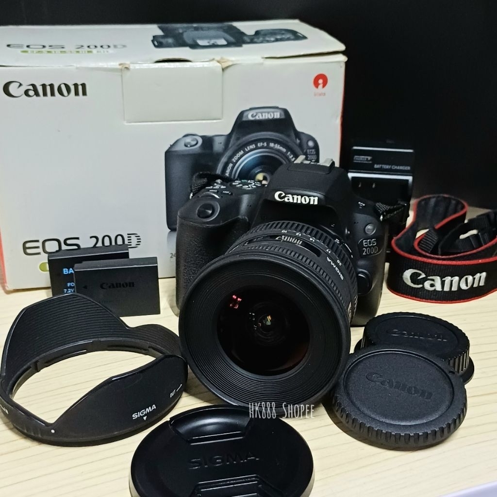 Canon 200D + Sigma 10-20mm f/4-5.6 EX DC HSM ยอดนิยมสายเที่ยว