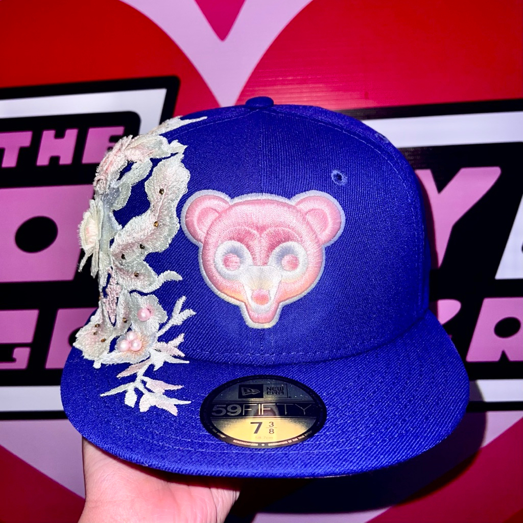 New Era Chicago Cubs Blue Bear Bloom 59FIFTY Fitted (Custom)