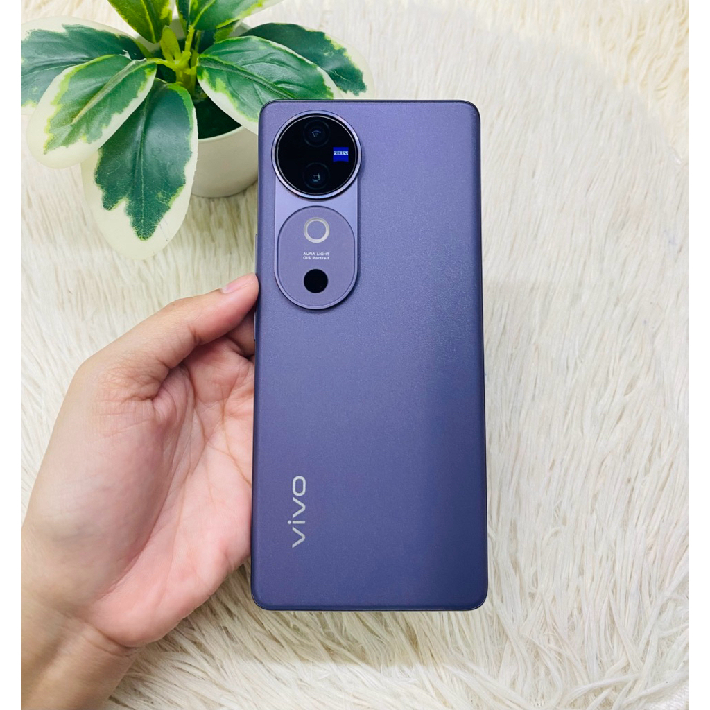 โทรศัพท์ ViVo V40 (5G) Ram12GB/Rom256GBเครื่องแท้เครื่องมือสองสองสภาพสวยสินค้าพร้อมจัดส่ง
