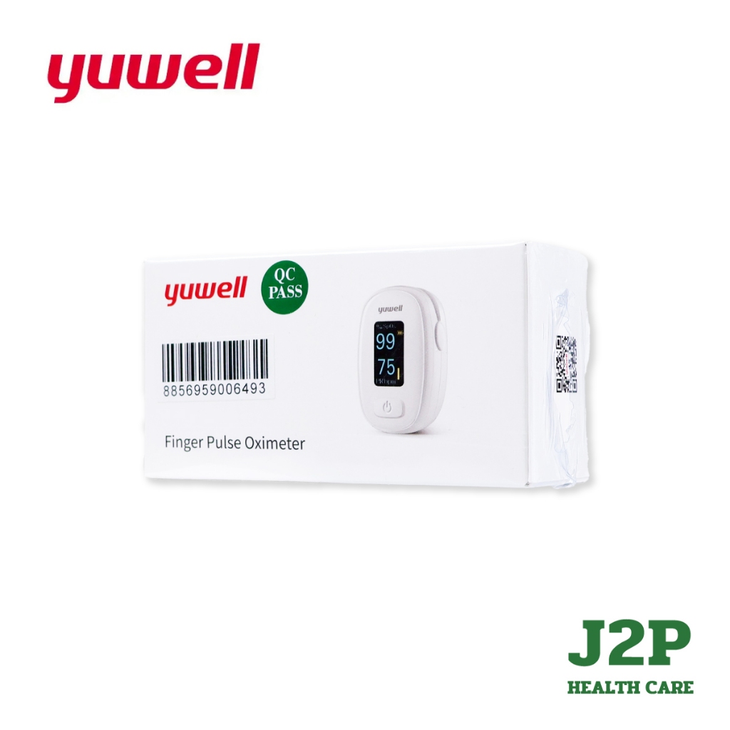 Yuwell Finger Pulse Oximeter เครื่องวัดออกซิเจนปลายนิ้ว รุ่น YX306