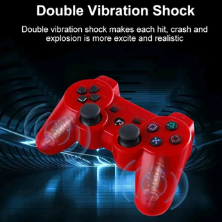 จอย PS3 ไร้สาย มีระบบสั่นคุณภาพสูง (Wireless Controller) ราคาประหยัด จับใช้งานถนัดมือ