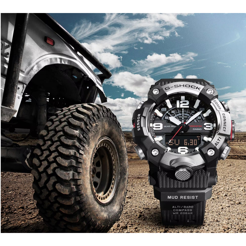 แท้ 100%  G-SHOCK MUDMAN Bluetooth GG-B100  GR-B200 GG-B100-1A GG-B100-1A3 GG-B100-1B ประกันศูนย์1 ป