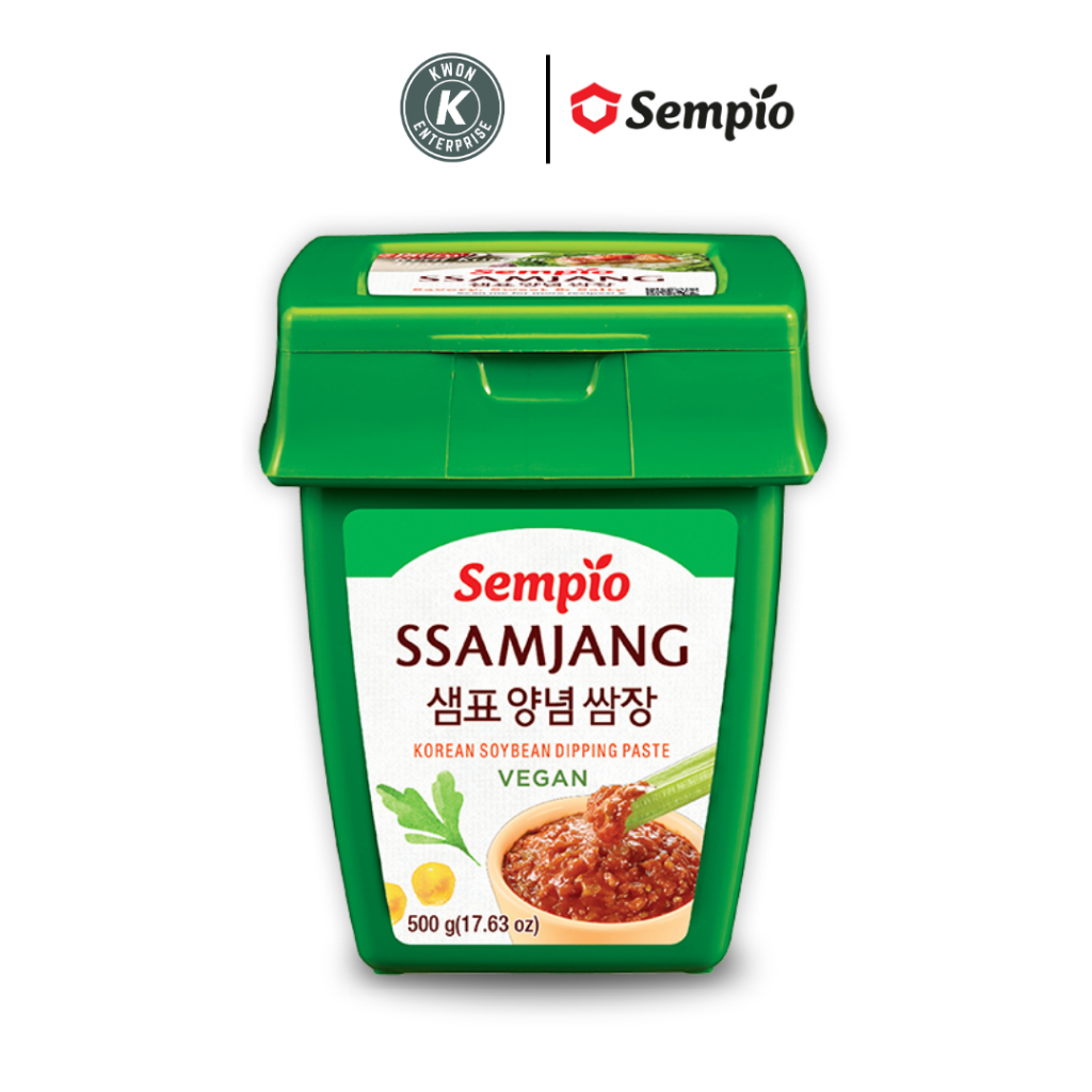 ซัมจัง ซอสเต้าเจี้ยวปรุงรส ตรา เซมเพียว Sempio Ssamjang Seasoned Bean Paste (SEMPIO) 500g