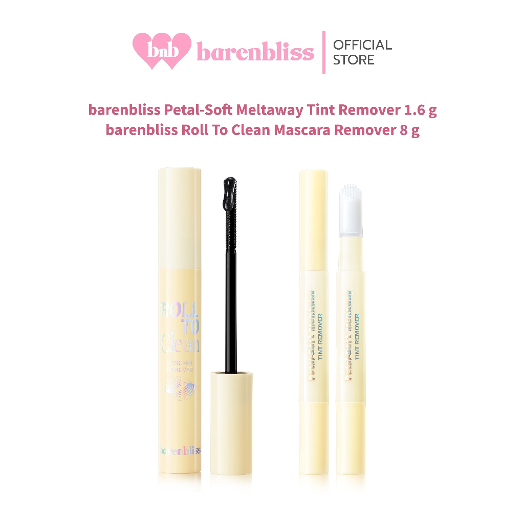 bnb barenbliss Tint Remover & Mascara Remover คลีนเซอร์มาสคาร่า&ลิป ที่ทำความสะอาดมาสคาร่า&ลิป สะดวกสะอาดง่ายในปาดเดียว