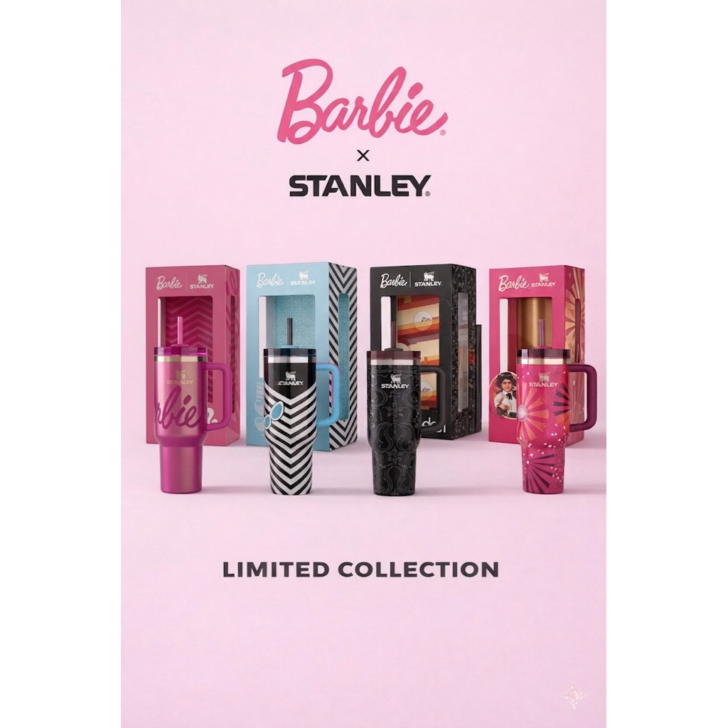 แก้ว Stanley แท้💯คอลใหม่ STANLEY x Barbie ขนาด 40 Oz และ 30 Oz. Limited Edition 💖✨