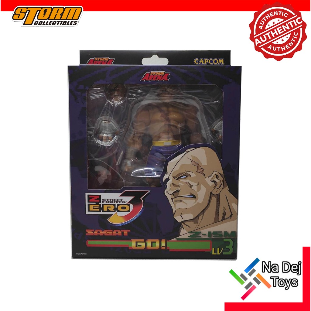 Storm Arena Sagat Street Fighter Alpha 3 1/12 Figure สตอร์ม อารีน่า สกัด สตรีท ไฟท์เตอร์ อัลฟ่า 3 ขนาด 1/12 ฟิกเกอร์