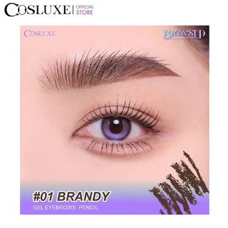 COSLUXE BROWSUP GEL EYEBROWS PENCIL คอสลุคส์ ดินสอเขียนคิ้ว โบรว์ซัพ เจล อายโบรว์ เพนซิล ส่งด่วน