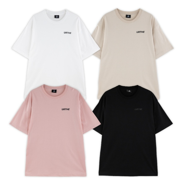 URTHE - เสื้อยืด แขนสั้น สกรีนโลโก้ รุ่น U R T H E