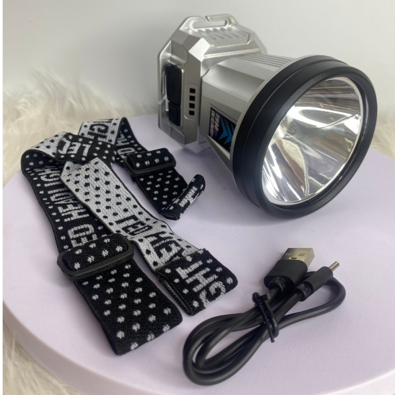 ไฟฉายคาดหัว ไฟหน้าLED ของแท ้ 10W power, 10km beam ไฟฉายคาดหัว  T998