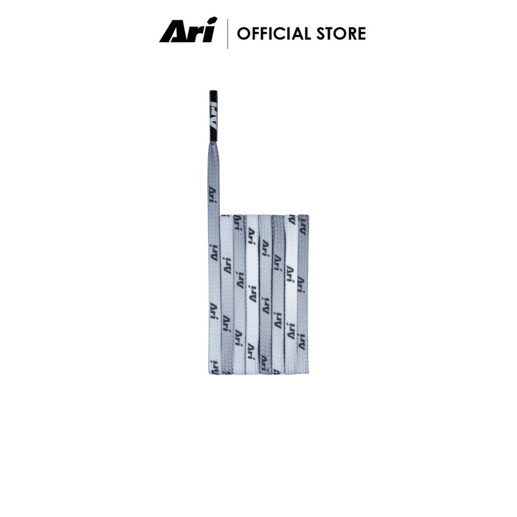 ARI GRADIENT SHOELACES - WHITE เชือกรองเท้า อาริ GRADIENT สีขาว