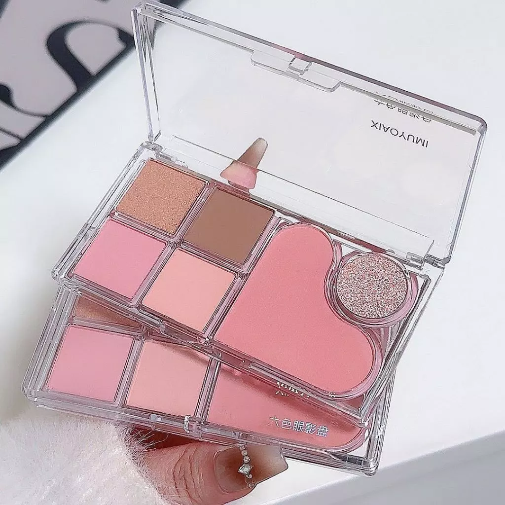 YOTAI พาเลทอายแชโดว์และบลัชออน 6 สี 2in1 thumbnail 7