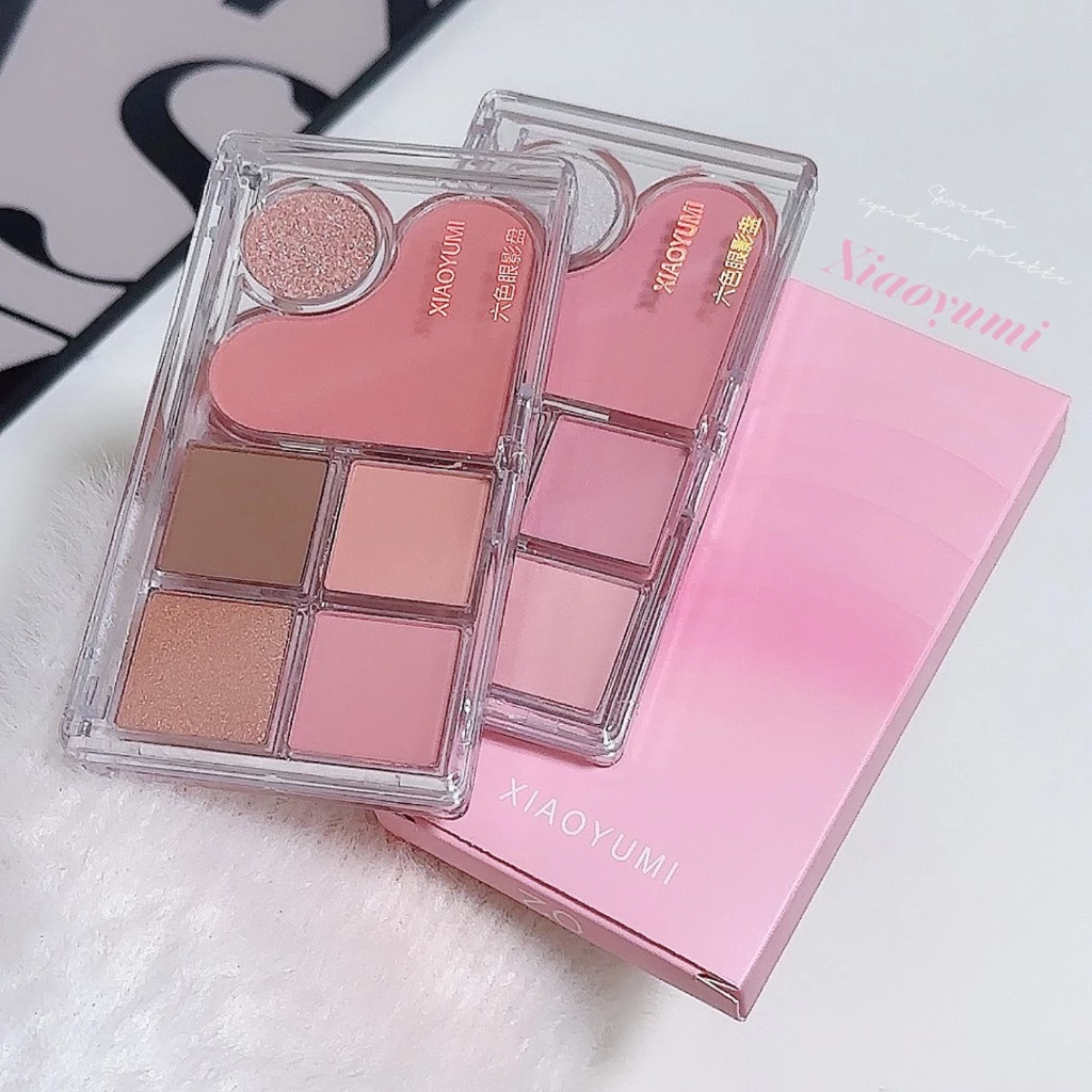 YOTAI พาเลทอายแชโดว์และบลัชออน 6 สี 2in1 thumbnail 10