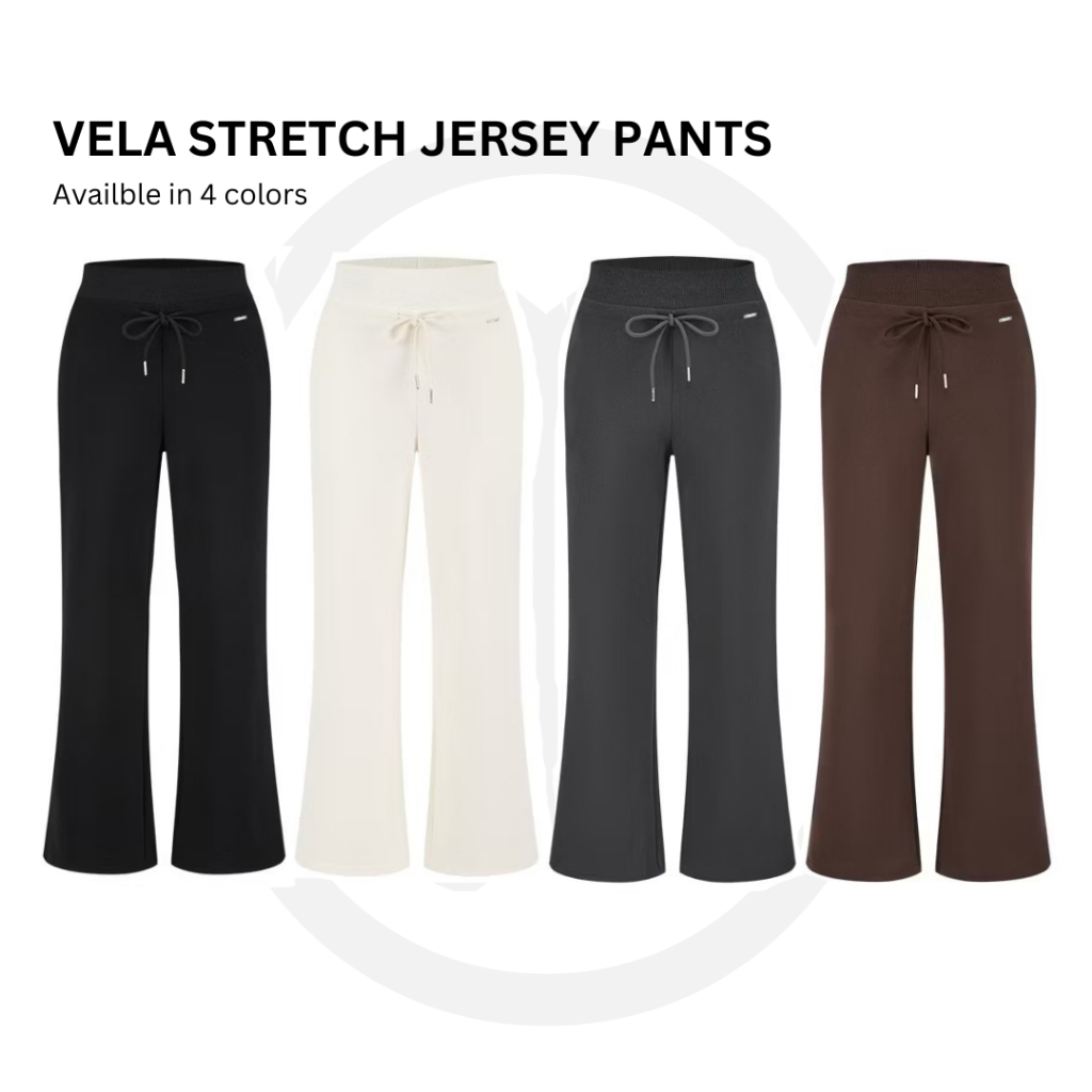 MOTTOM - VELA Stretch Jersey Pants | กางเกงขายาวทรงขากระบอก