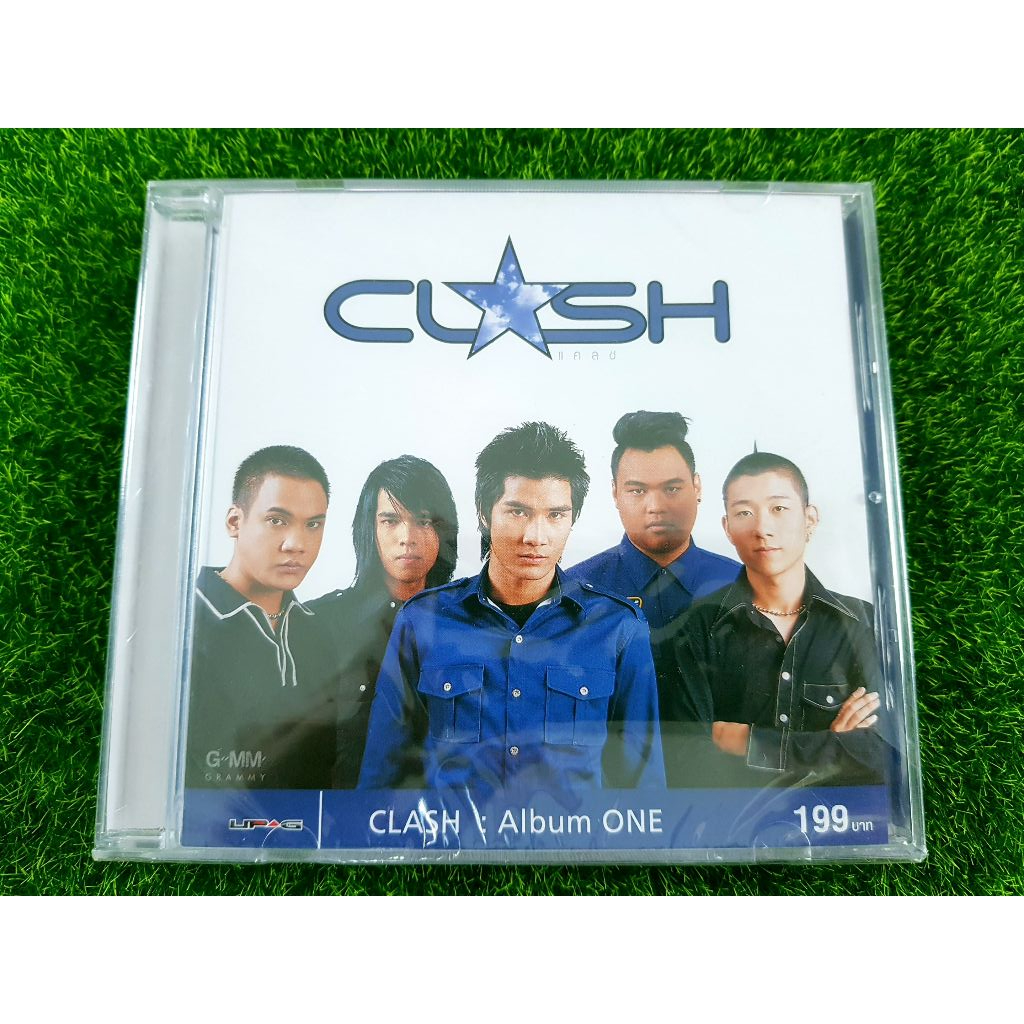 CD แผ่นเพลง (สินค้ามือ 1) CLASH แคลช อัลบั้ม ONE (วงแคลช) (เพลง กอด,รับได้ทุกอย่าง) แผ่นทองเสียงดี