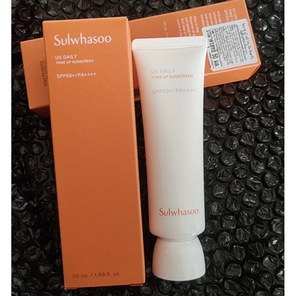 กันแดดโทนอัพ Sulwhasoo uv daily tone up sunscreen multi-protection SPF 50+/PA++++ ขนาด 50 ml