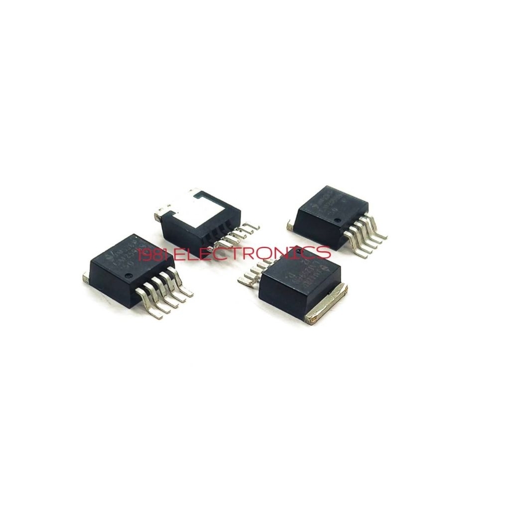 ราคาต่อ 1ตัว 👉👉IC SMD TO-263/5 LM2596 LM2596S-5.0 LM2596S-12 Switching Regulator IC Chip 3A เลคกูเลเ