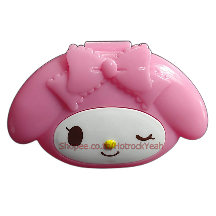 Hello Kitty & My Melody กล่องเก็บเครื่องประดับและกล่องใส่อุปกรณ์ นำเข้าญี่ปุ่นแท้ ใส่รีเทนเนอร์ได้ รูปที่ 6