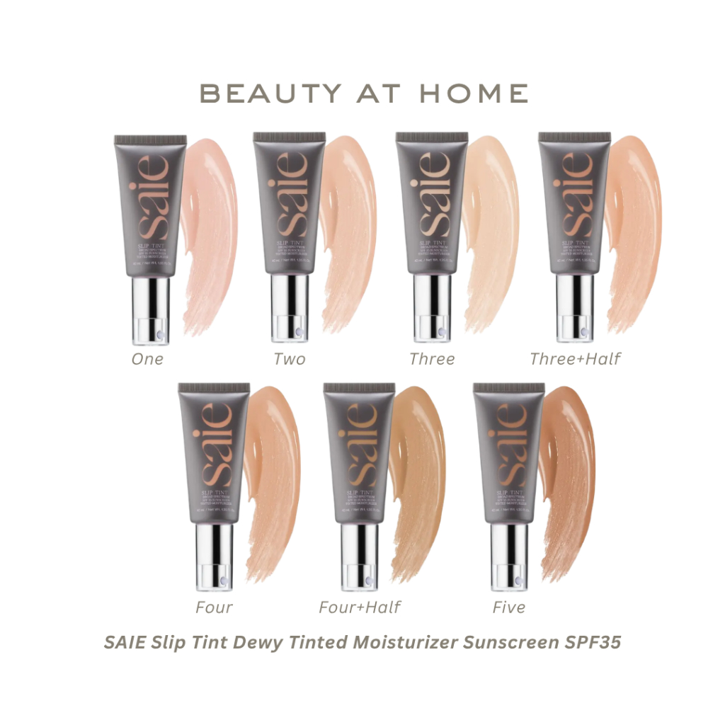 *พร้อมส่ง* SAIE Slip Tint Dewy Tinted Moisturizer Sunscreen SPF35 40ml (CHOOSE ONE COLOR)
