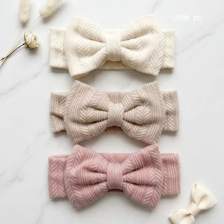 Little pcbaby ที่คาดผมเด็กอ่อน0-12เดือน hair bow โบว์ผ้าคาดหัวน่ารักๆ