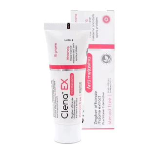 ครีมทาฝ้า Clena EX ของแท้ Clena Ex Anti Melasma คลีน่า เอ็กซ์ ครีมฝ้า กระ บำรุงผิวหน้า 15 g.