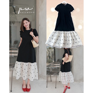 Password 6319 / 6322 / 6342 เดรสผ้ายืดคอตตอนเนื้อนุ่มอย่างดี…