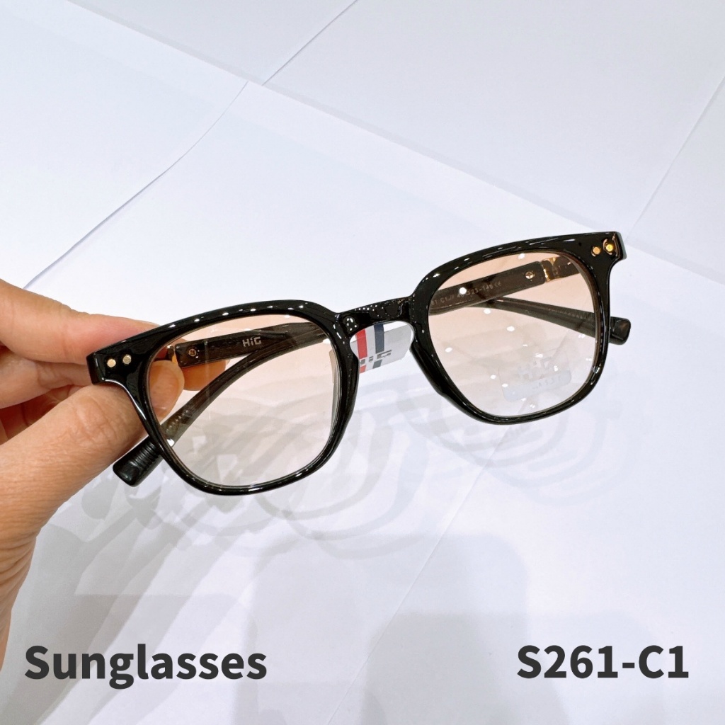 KKR SUNGLASSES X HIG แว่นตากันแดด S261 เลนส์ป้องกันแสงUV วัสดุแข็งแรง ใส่ได้ทุกโอกาส มีบริการเก็บปลายทาง