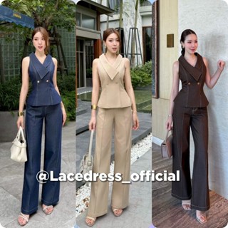 Shimmer ●พร้อมส่ง สียีนส์/ชุดเซ็ตผ้ายีนส์เสื้อ+กางเกงขายาว