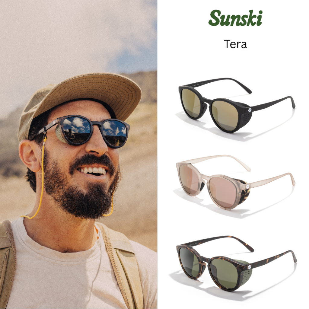 [SUNSKI] แว่นกันแดด polarized รุ่น Tera แว่นตากันแดด เลนส์โพลาไรซ์ block 100% UVA/UVB/UV400