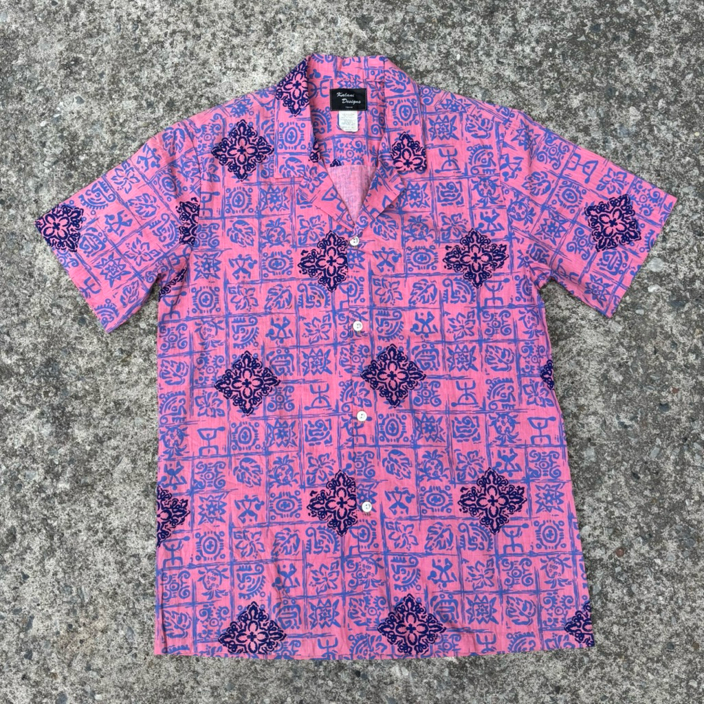 เสื้อฮาวาย kalani Size M Made in Hawaii USA
