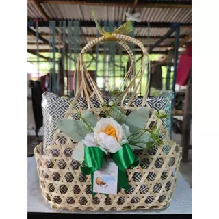 💐ผ้าคลุมไหล่(พร้อมชะลอมของขวัญ)ผ้าขนาด50*210 ซม.🌷ของขวัญ🌷งานแต่ง🌷งานเกษียณ