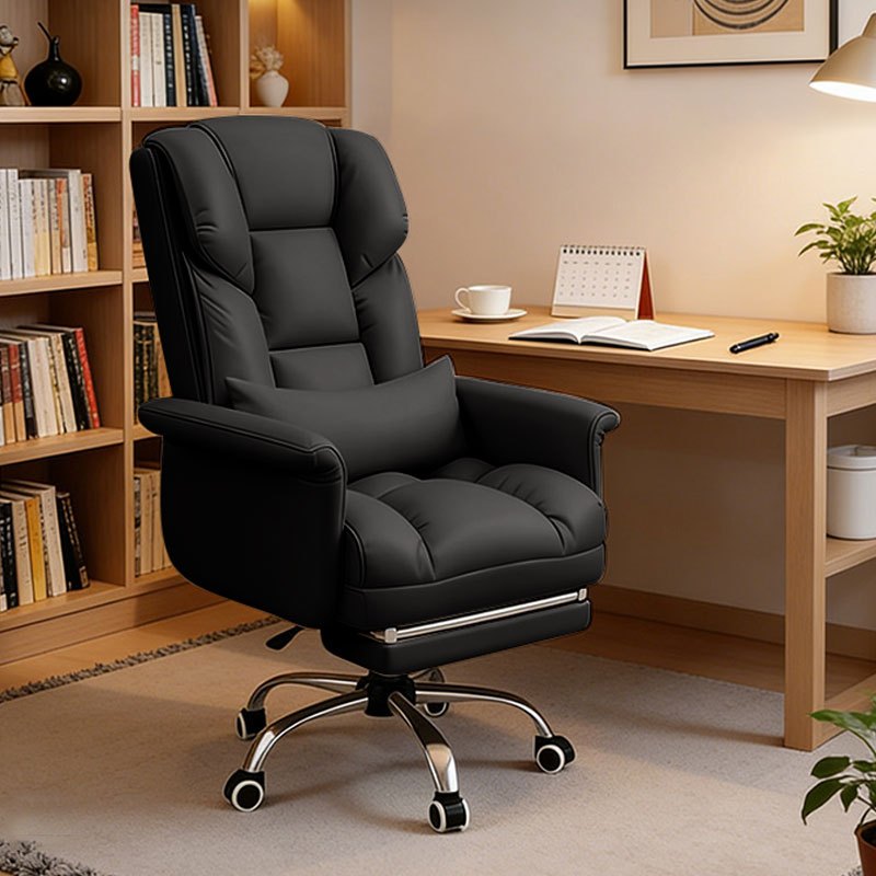 F&G Office Chair เก้าอี้ทำงาน เก้าอี้คอมพิวเตอร์ เจ้านาย นอนได้ สามารถหมุนได้ 360 องศายกได้สามารถนอนได้ ฟรีหมอน