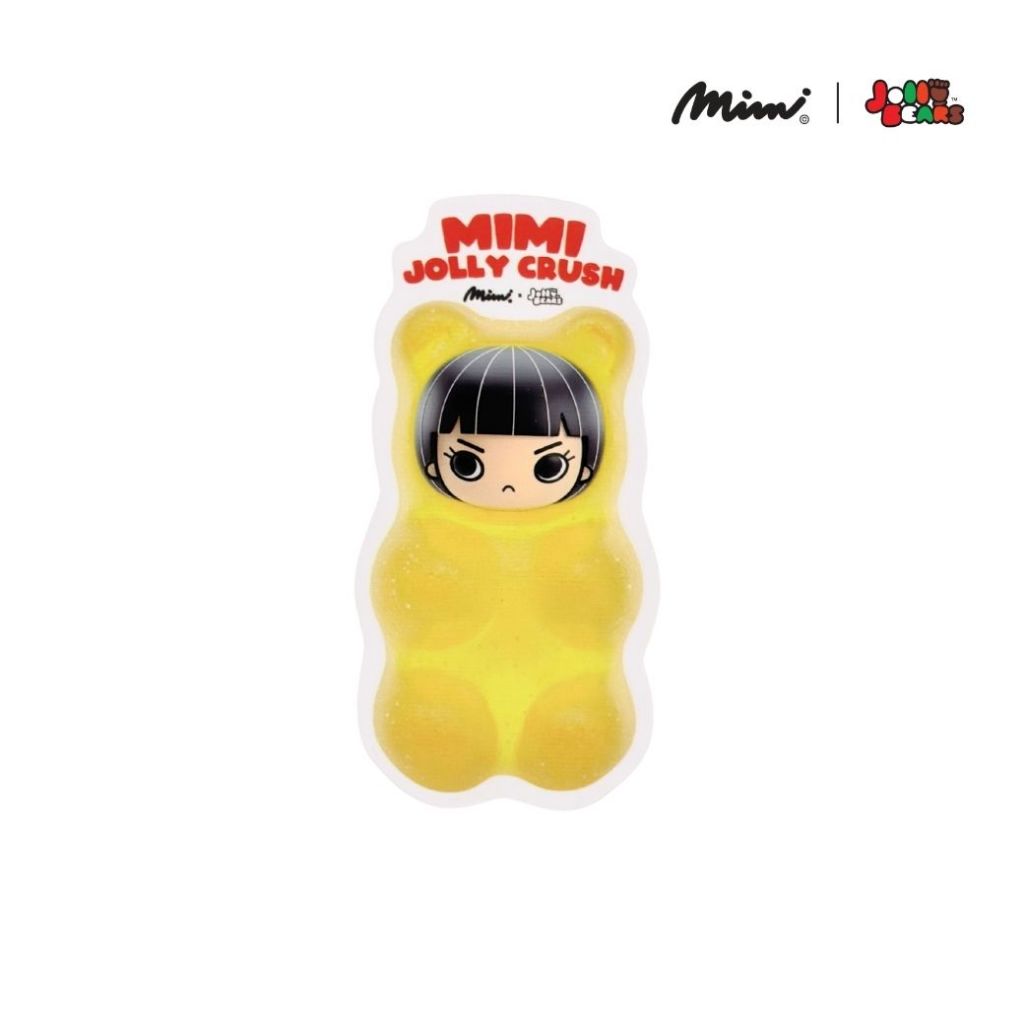 Mimi Sticker Jolly Mimi ( MIMI x Jolly Bears ) สติกเกอร์ไดคัท เหลือง A9QTYE