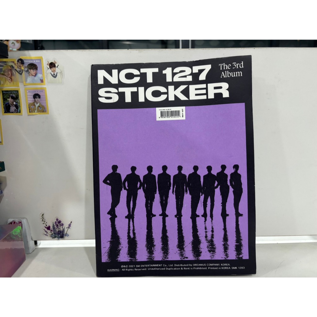 1 CD MUSIC  ซีดีเพลงเกาหลี    [SM STORE] NCT 127 The 3rd Album - Sticker Package Set(3pcs)   (F2F1)