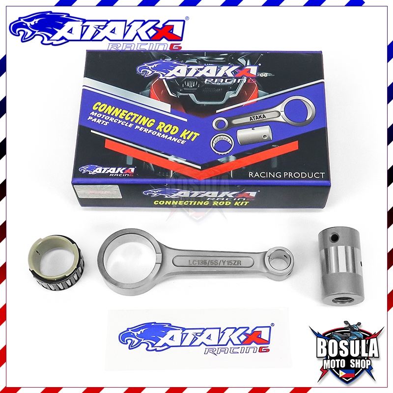 ATAKA ก้านฟอส CNC Forgedสำหรับ RS150 GIORNO WAVE125 EXCITER150 SPARK135 PCX160 CLICK160 ADV X1R ก้านสูบ