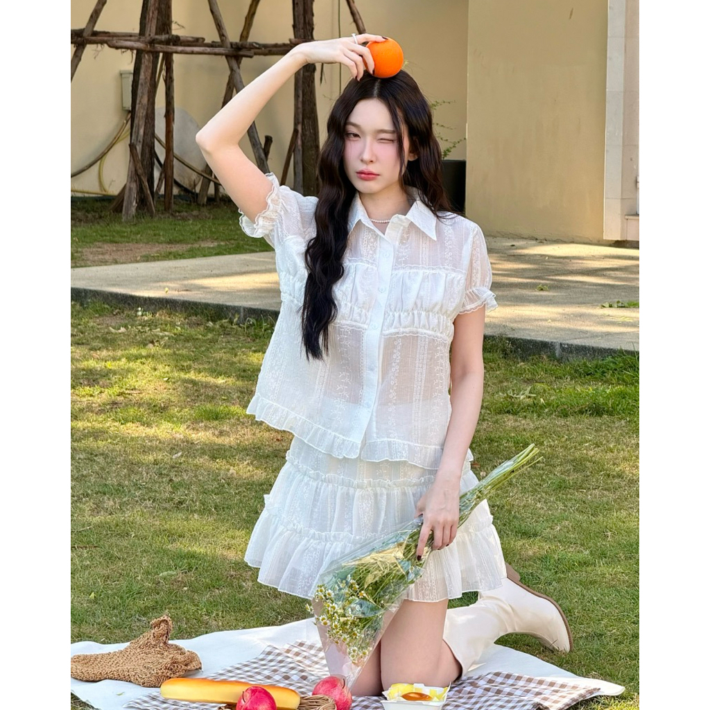 HAILEY SET : Longsaidoo_ (จำหน่ายแยกชิ้นนะคะ) รูปที่ 7