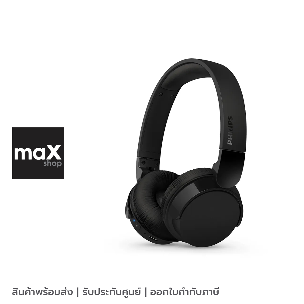 Philips หูฟังไร้สายแบบครอบหู สีดำ รุ่น TAH4209BK/00