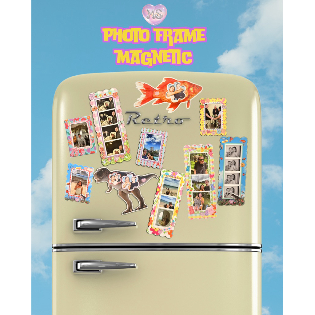 Magnetic Photoframe กรอบรูปแม่เหล็กติดตู้เย็น