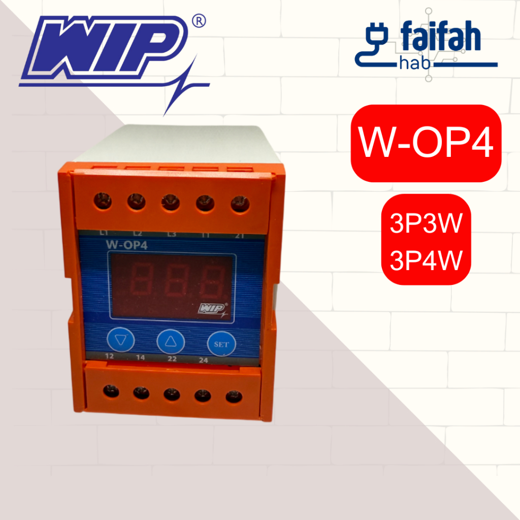 Digital Phase Protector WIP W-OP4 ป้องกัน ไฟตก