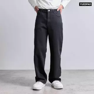 Yuedpao Smooth Flex Jeans (Straight Leg) กางเกงยีนส์ผู้ชายทรงกระบอก ยืดแต่ไม่ย้วย ยีนส์ยืด กางเกงยีนส์