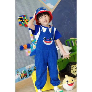 ชุดฉลามเด็ก ชุดคู่พี่น้องลายฉลามน่ารักมาก ต้องมีแล้ว