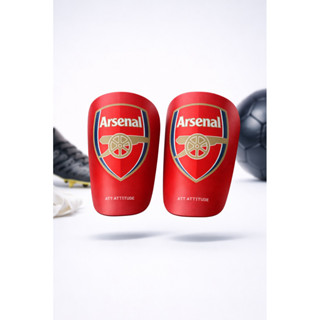 ATT ATTITUDE สนับแข้งฟุตบอล ลาย Arsenal พิมพ์ลาย กันกระแทก น…