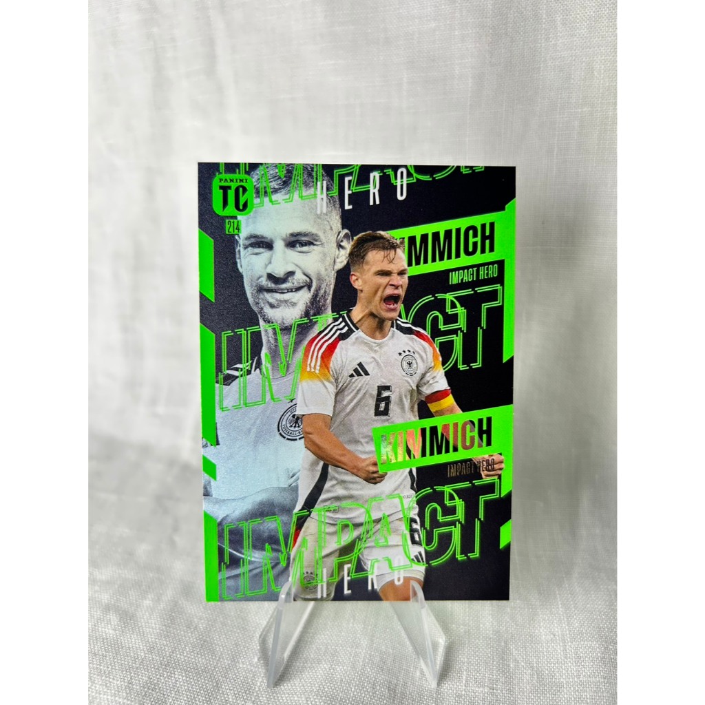 Kimmich Germany Bayern Munich Panini Top Class 2025 Impact Hero การ์ดฟุตบอล Rare ของแท้ พร้อมส่ง