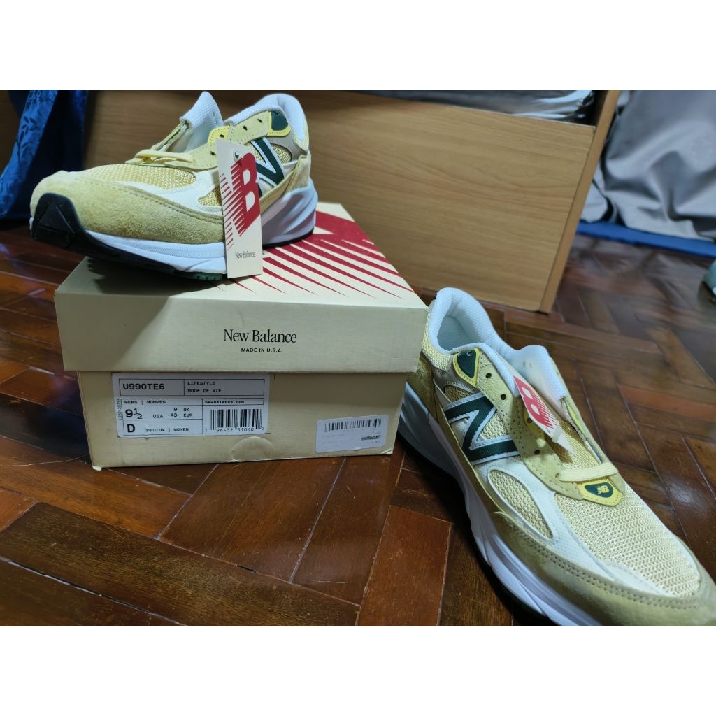 New Balance 990v6 ไซส์ 9.5 us มือสอง ของแท้ สภาพ 100%
