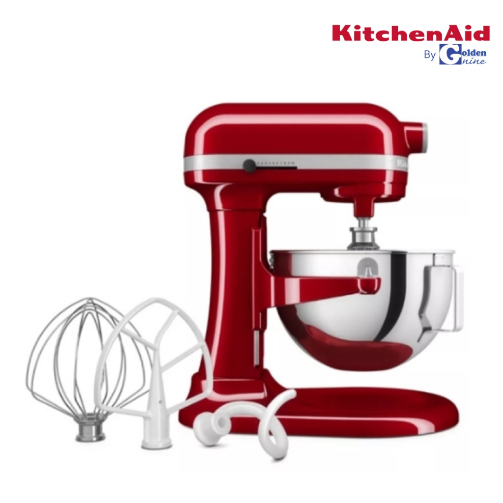 KitchenAid แบบยกโถ 5.5 Qt./ 5.2L เครื่องผสมอาหาร Commercial , 375W  [5KSM55SXXT]