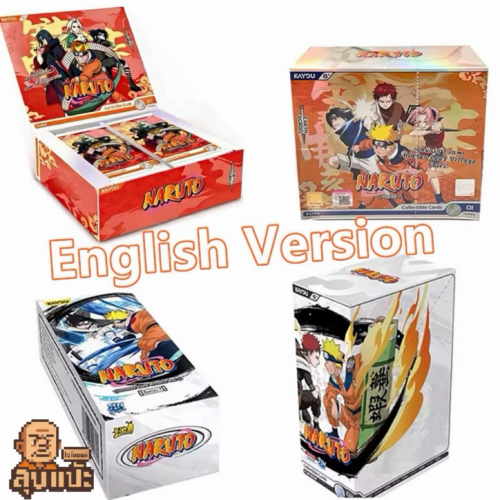 Kayou NARUTO Card Ver ENG ของแท้ สินค้ามีพร้อมส่ง ยก BOX