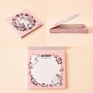 M&G Life x Moomin Memo Pad สติกเกอร์การ์ตูนสร้างสรรค์สำหรับตกแต่งสมุดวางแผน DIY สมุดบันทึกพกพา