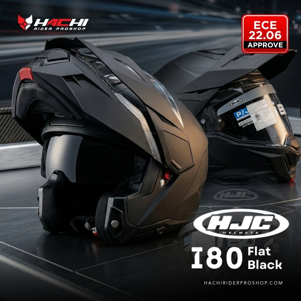 หมวกกันน็อคเปิดคาง HJC รุ่น i80 ทรงแอดเวนเจอร์ สำหรับสายทัวร์ริ่ง รวมทุกสีทุกลาย thumbnail 8