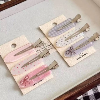 พร้อมส่ง🇹🇭 ราคา/ชิ้น B094 กิ๊บติดผม กิ๊บติดผมแต่งหน้า ไร้รอย ติดหน้าม้า เครื่องประดับผม กิ๊บแบบยอดฮิต